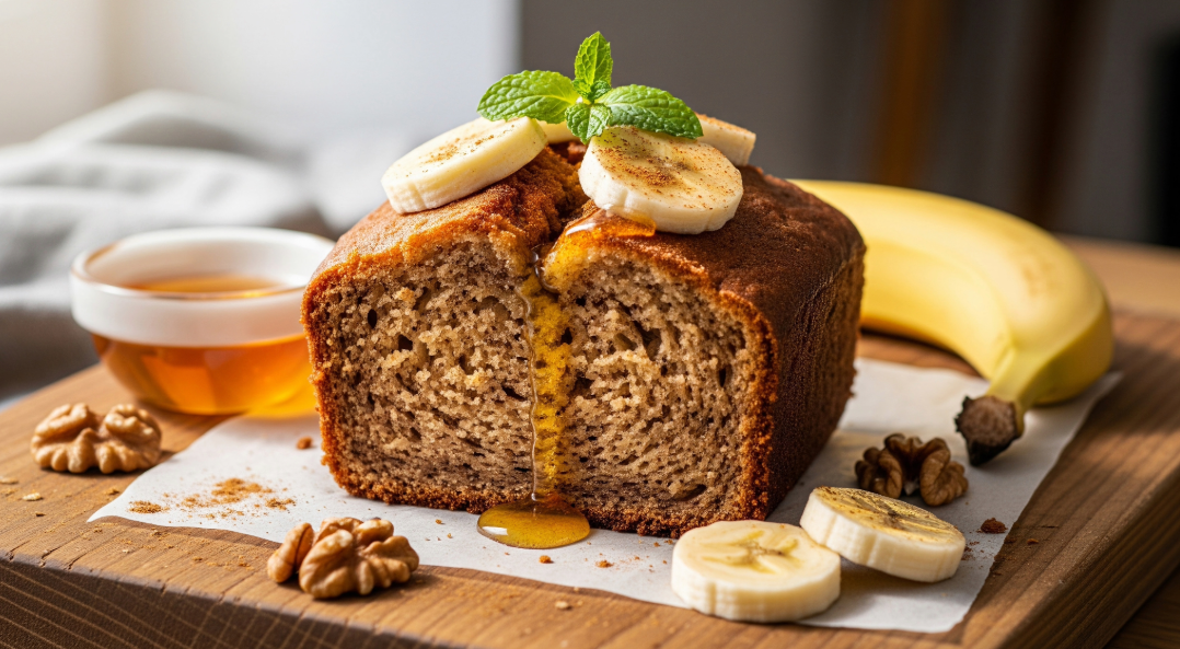 Gesundes Bananen-Zimt-Brot